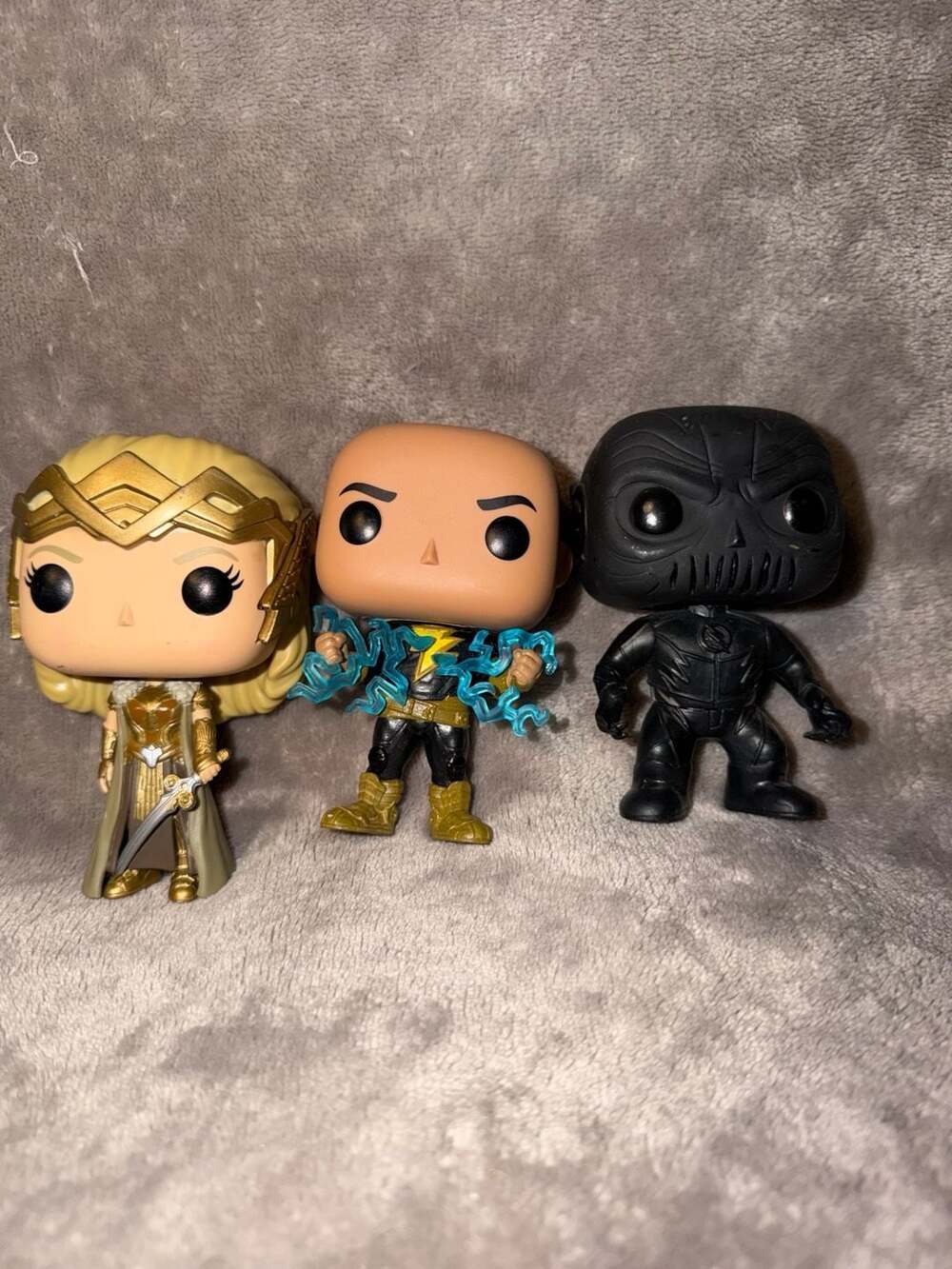 Funko Pop Movies Black Adam Vinyl Figure Bundle Lot of 3